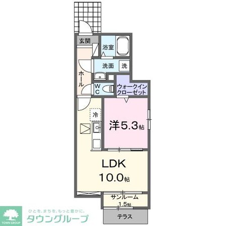 サンライズの物件間取画像